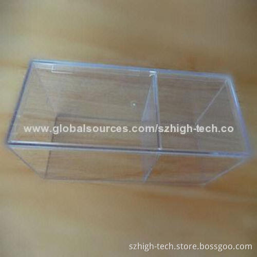 Acrylic clear box with packing small items